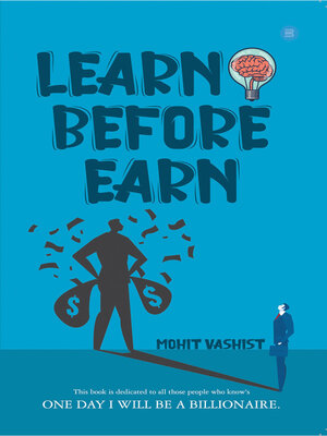 cover image of Learn Before Earn